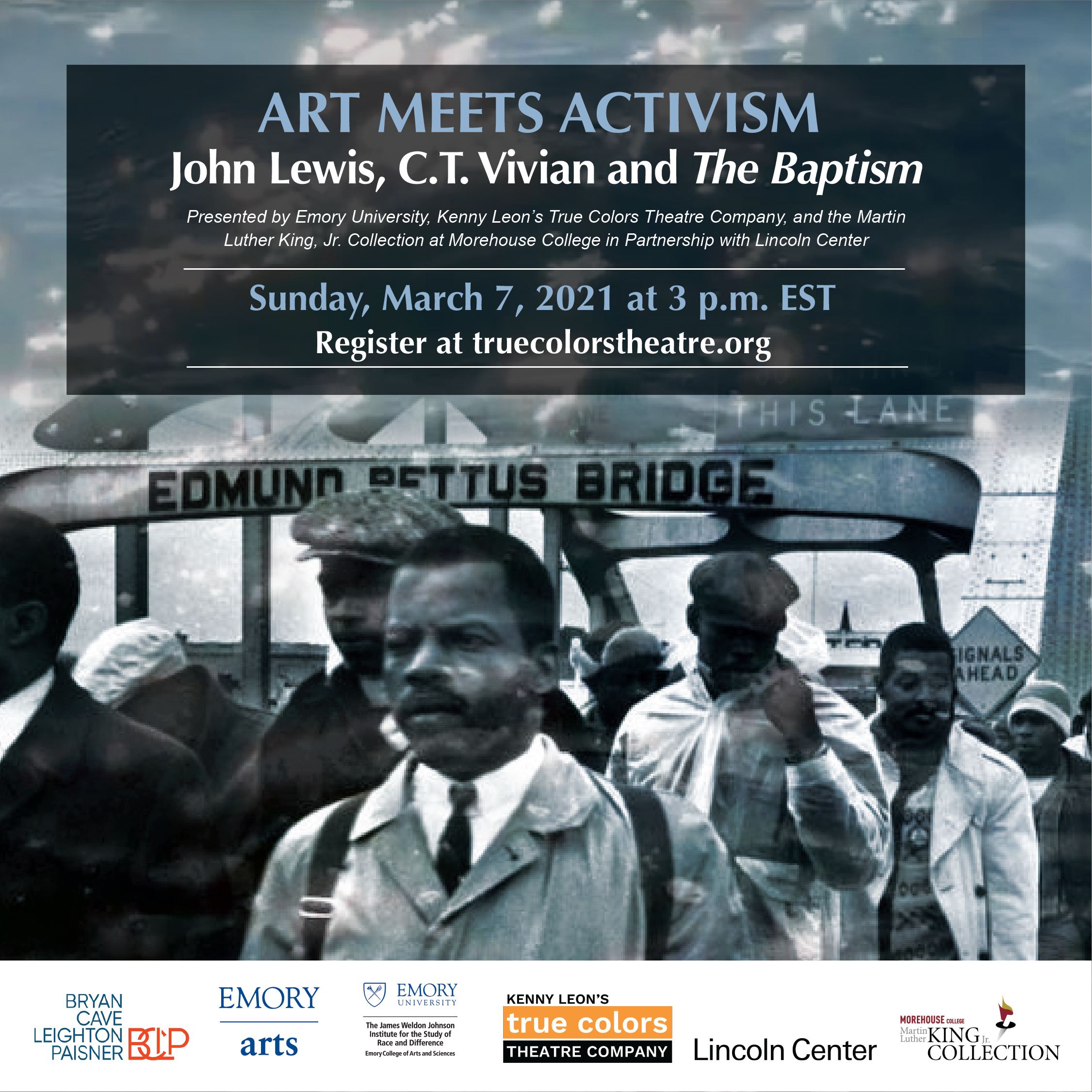 Art Meets Activism: John Lewis, C.T. Vivian, and The Baptism