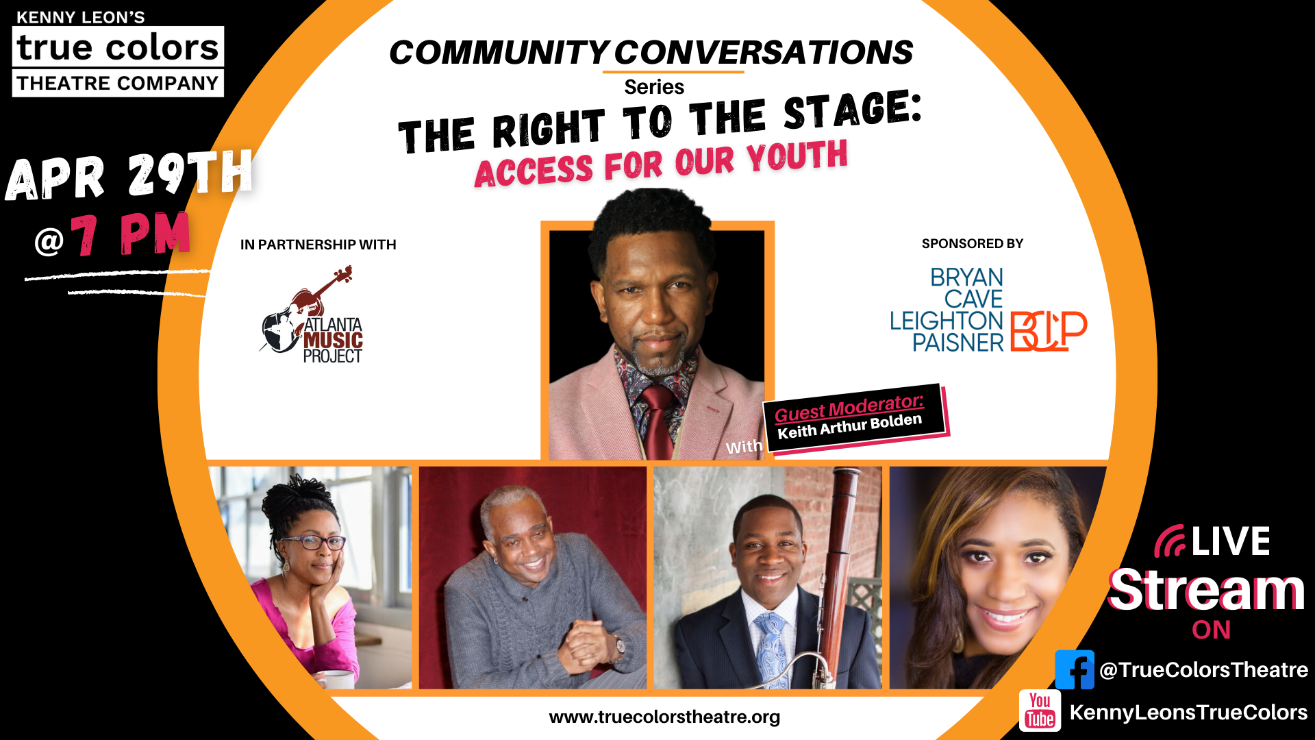 Community Conversation: The Right to the Stage: Theatre for our Youth