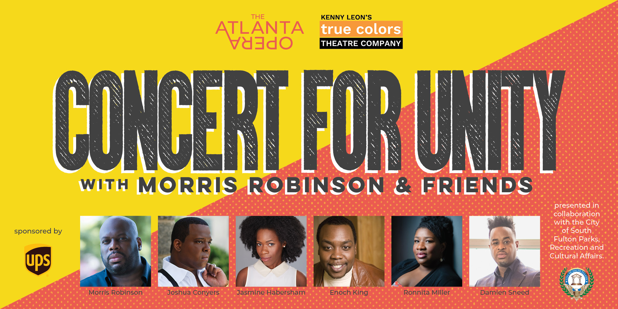 Concert for Unity: Presented by True Colors Theatre and The Atlanta Opera