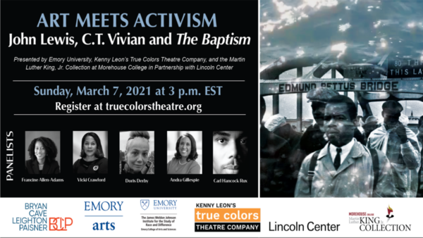 Art Meets Activism: John Lewis, C.T. Vivian, and The Baptism