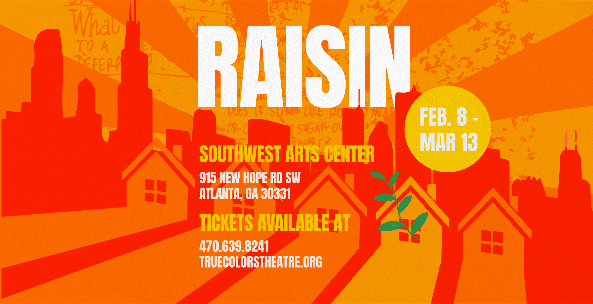 Raisin: True Colors Theatre Company 2021-22 Season