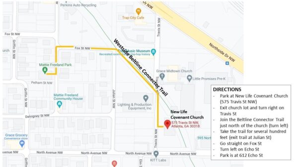 Parking for Mattie Freeland Park